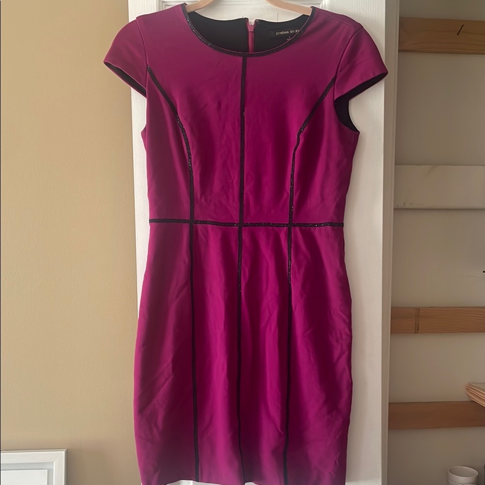 Cynthia Steffe Magenta Dress